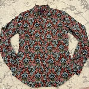 J. Crew Perfect shirt in Liberty® primrose